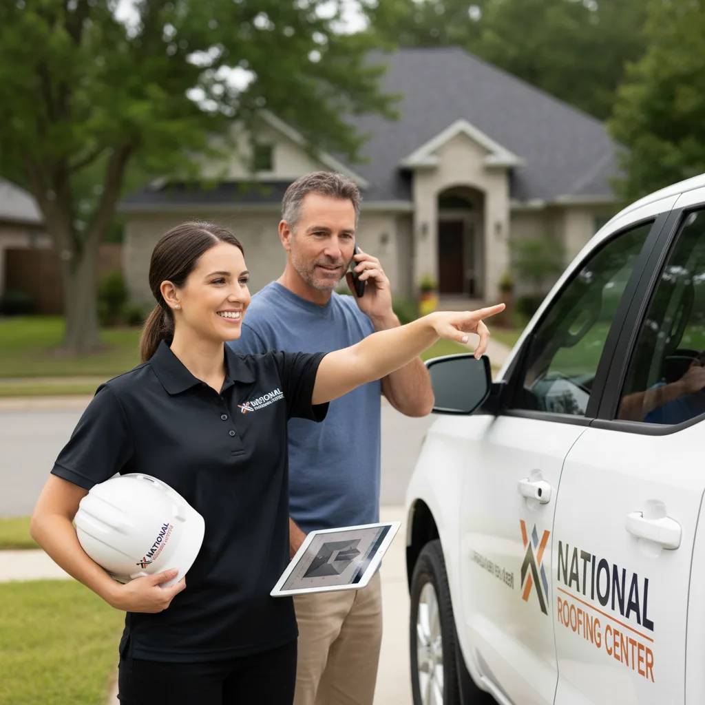 National Roofing Center customer support in Lee Center